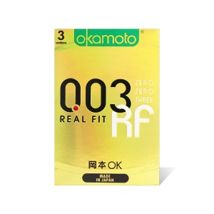 오카모토 리얼핏 RF 003 콘돔 - 초박형 3P