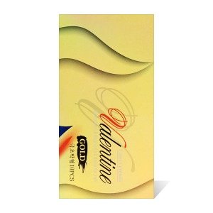 한국라텍스 발렌타인 골드 콘돔 - 초박형 10P