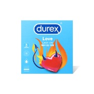 듀렉스 러브 소량 콘돔 - 초박형 3P