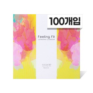 한국라텍스 필링핏 울트라씬 대용량 벌크 콘돔 - 초박형 100P