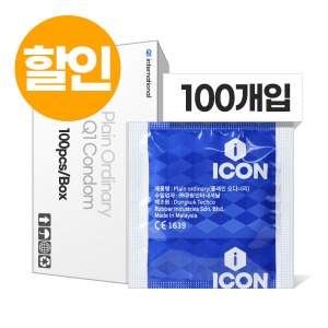 큐원인터내셔널 아이콘 Q1 대용량 벌크 콘돔 - 초박형 100P :할인