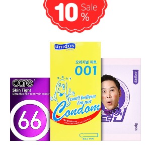 리얼핏 무꼭지 밀착 초박형 판매인기 콘돔세트 총 30P